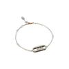 Set Collana e Bracciale Ovali in Zirconia: Eleganti Gioielli dallo Stile Freddo per Donna