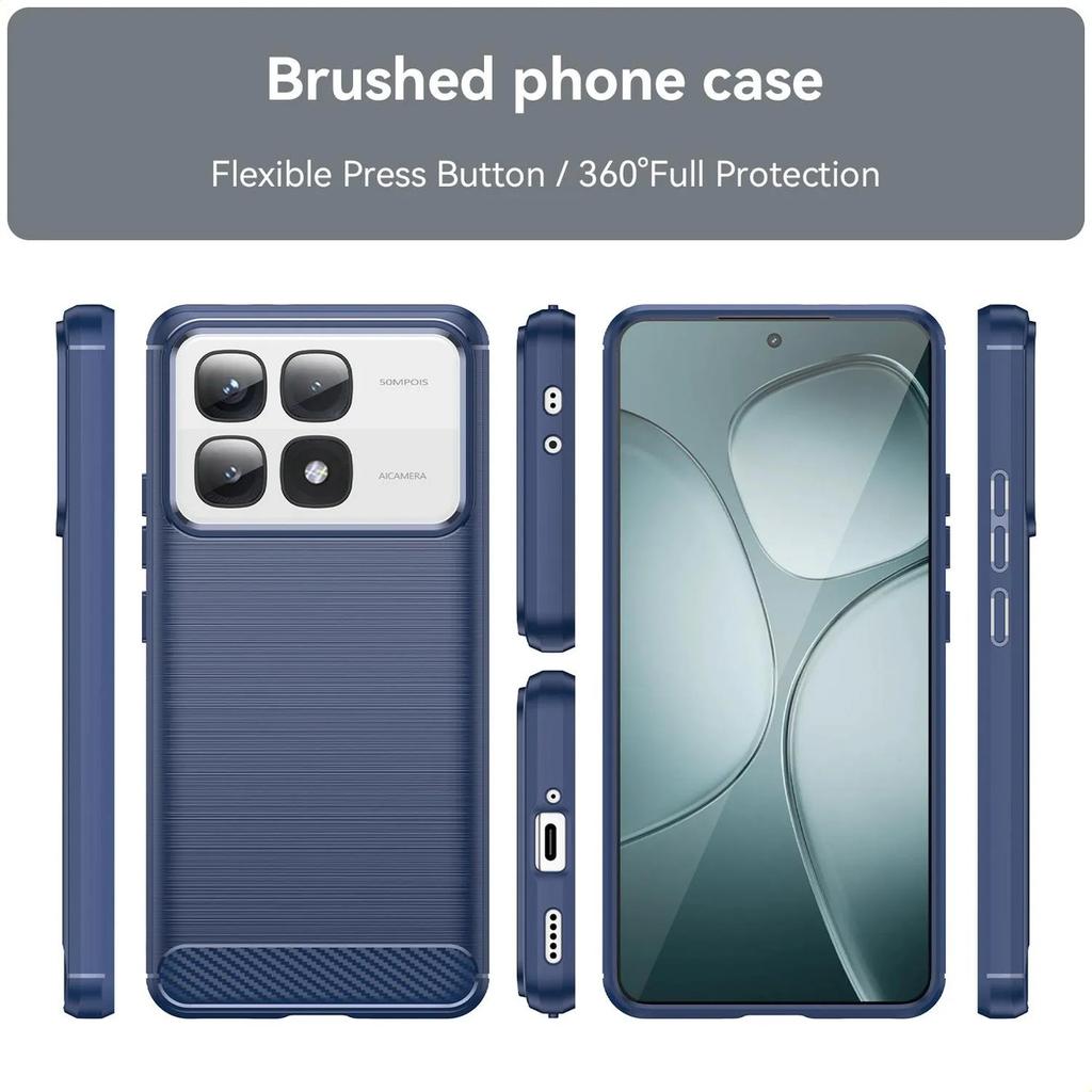 Phone Case For Xiaomi Redmi K70 Ultra ,flexible Tpu Fiber Protective Cover For Xiaomi Redmi K70 Ultra