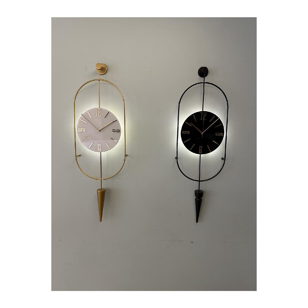 Serenity Black, Decorative Modern Wall Clock