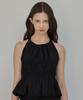ELLIOTI Ripple Halter Blouse_2Color