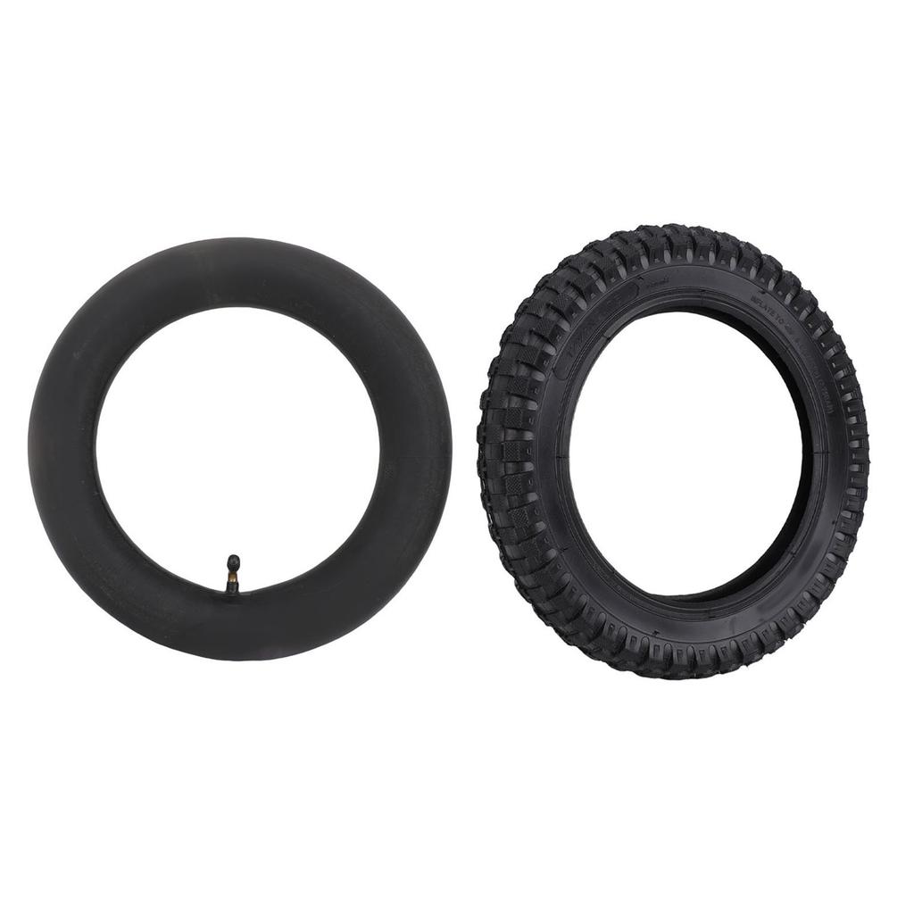 Inner Outer Tire Set 12.5x2.75 Rubber Dirt Bike Inner Tube Outer Tyre Set for 49ml Motorcycle