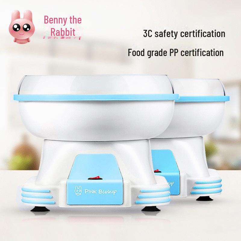 Benny Rabbit Kids' Automatic Cotton Candy Maker - Handmade Mini Design