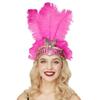 Colorful Feather Headpiece Brazilian Carnival Stage Performance Feather Headdress Decorative Hair Accessories