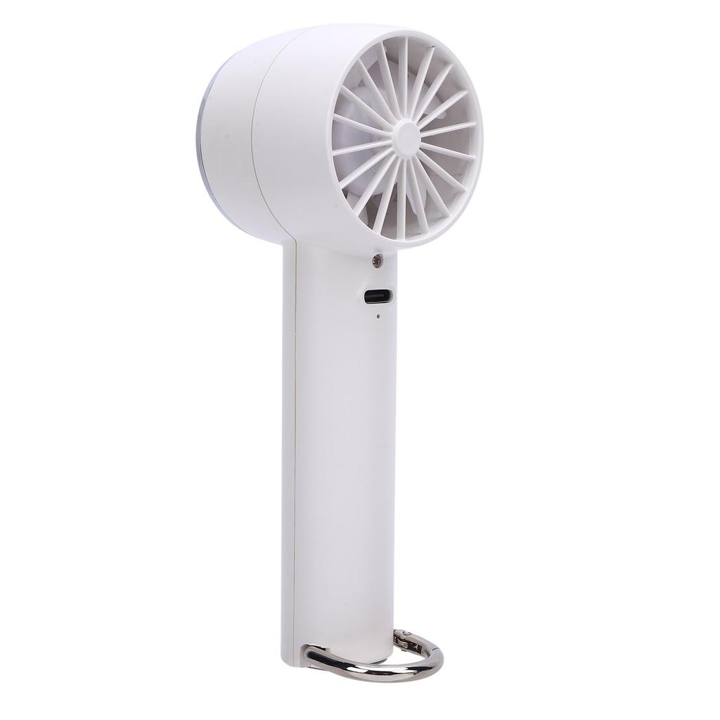Tragbarer Handventilator Halbleiterkühlung 3 Windgeschwindigkeiten Eis-Kühlventilator 1800mAh USB Wiederaufladbar