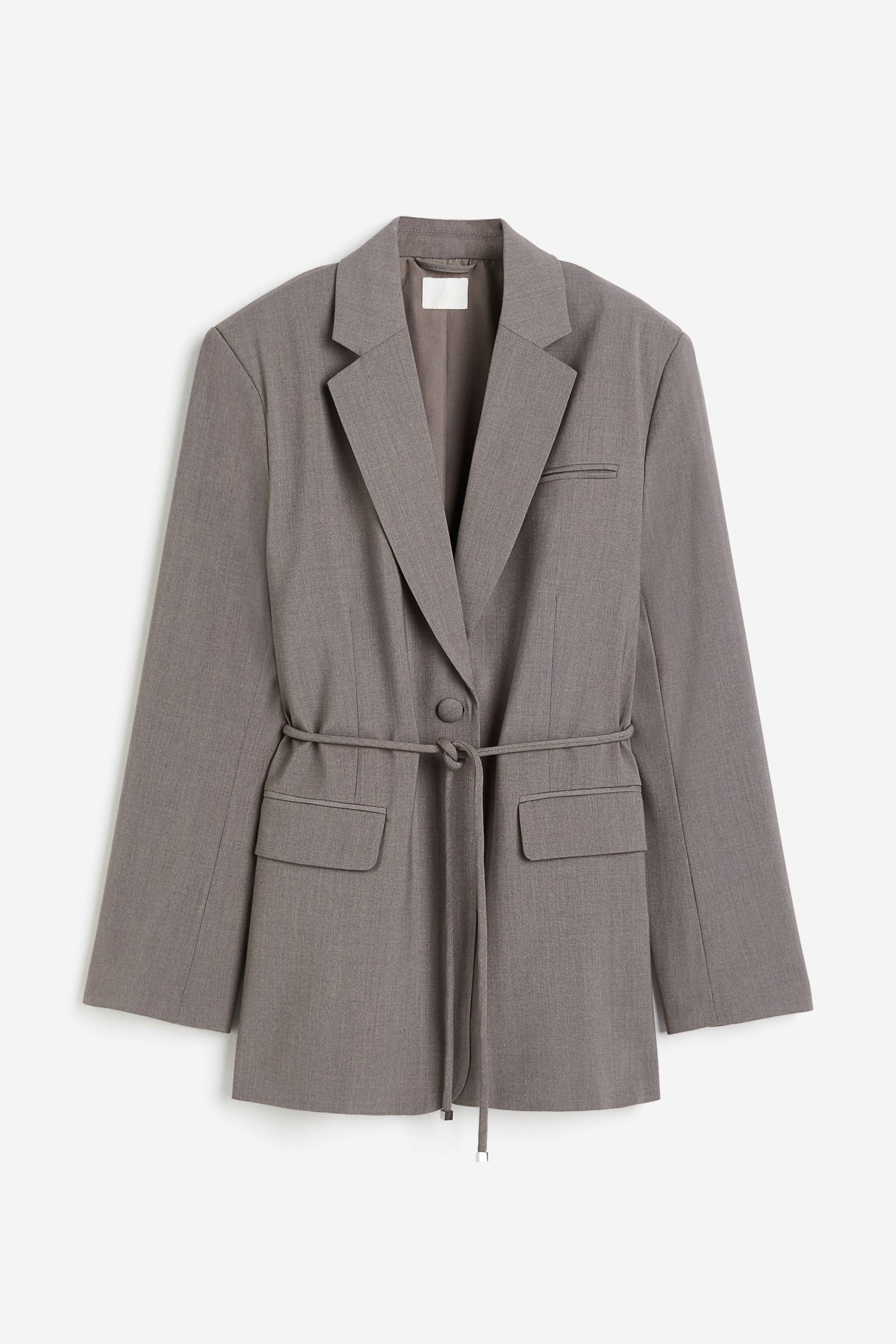 

Блейзер с поясом