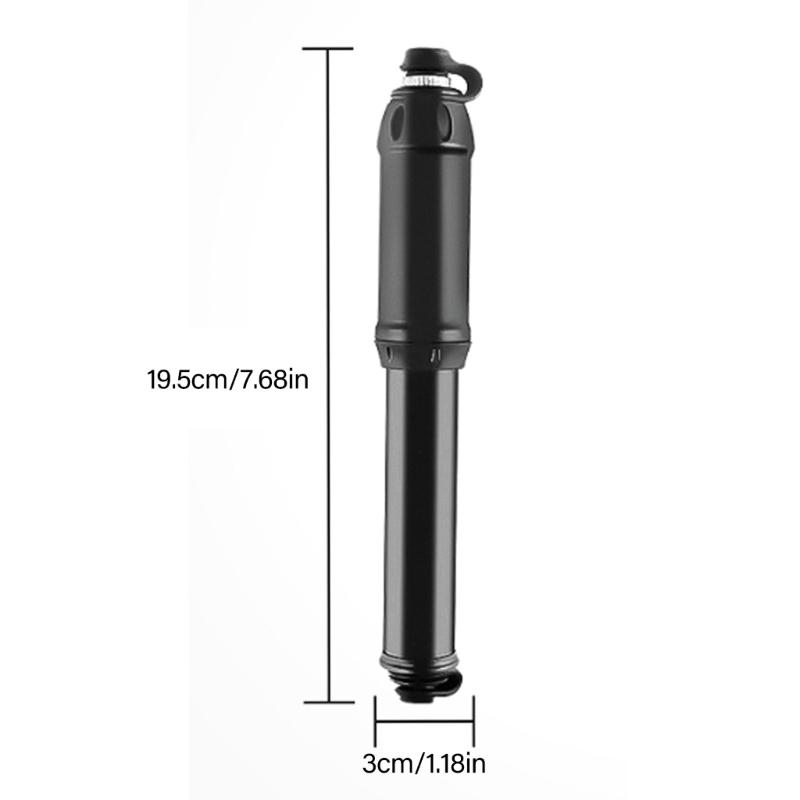 Portable Bicycles Tire Pumps 100PSI High Pressure Hand Pump Cycling Hand Airs Pump for Road, Mountain Bikes Enduring