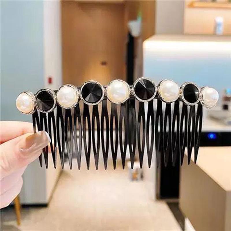 Pente, Inserir, Pente, Franja, Cabelo antiderrapante, Grampo de cabelo, Cabelo quebrado, Faixa de cabelo Faixa de cabeça Grampo de cabeça