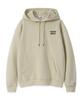 Wacky Willy Logo Typographic Hoodie Khaki