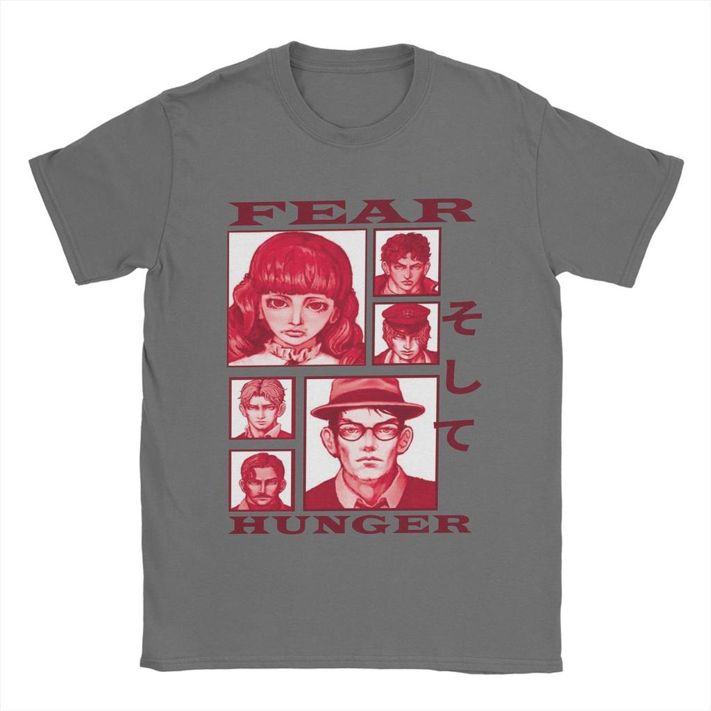 Fear And Hunger Indie Horror Men's T Shirts Funny Tees Short Sleeve Round Collar T-Shirt Pure Cotton Gift Idea Clothing