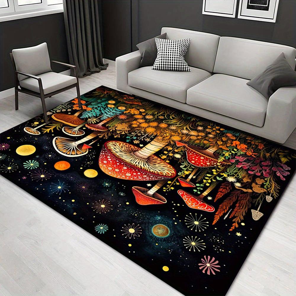 

1pc 18389196590 Pattern Carpet, Area Rug For Living Room Bedroom Room Bed Chair Laundry Entryway Corridor Yard Non-slip Outdoor Camping Rug 60cm by 90cm