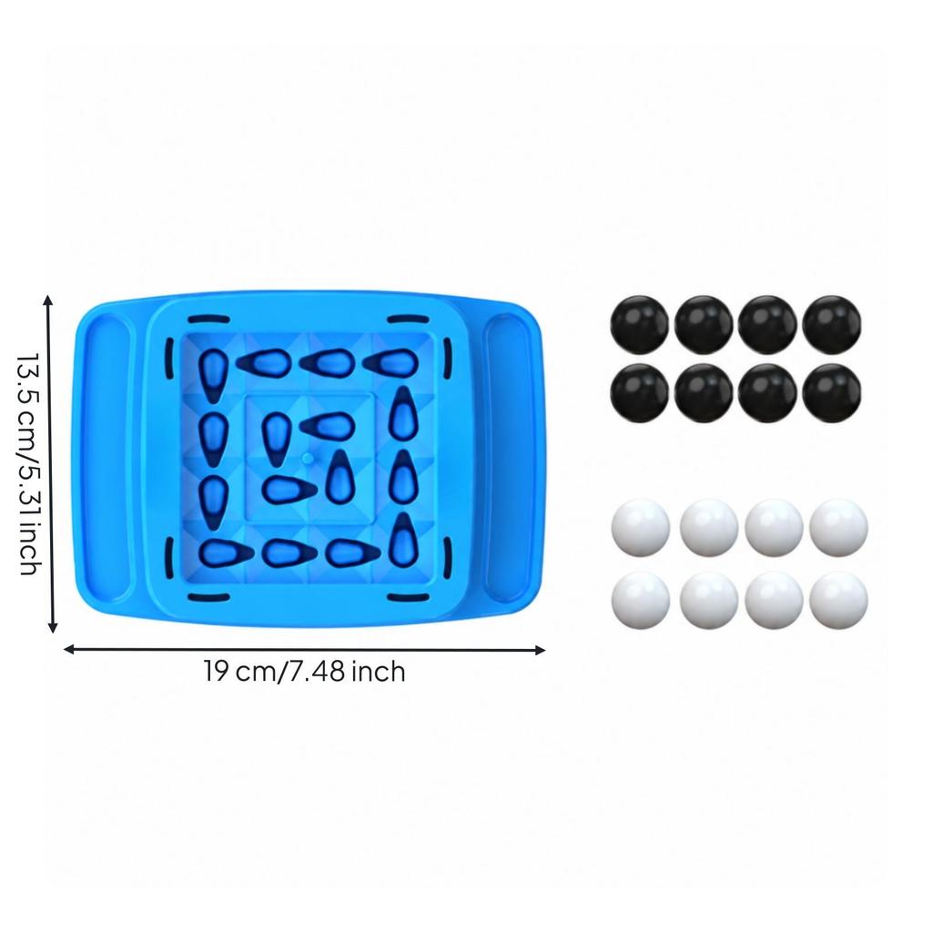 Rotating Fourin1Row Game Board TwoPlayer Set FamilyFriendly for Families, Adults,