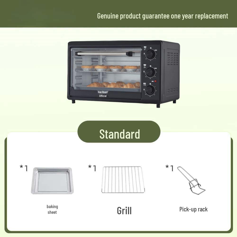 48-Liter Multifunction Electric Oven: Large-Capacity Microwave for Baking & Roasting Whole Chickens