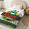 Sk Rapid Wien Print Flannel Blanket, High quality Comfortable for All Seasons, Home Decor, Warmth and Comfort, Perfect for Christmas Gifts