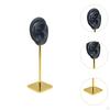 Ear Shaped Jewelry Earring Display Stand Copper Storage Rack for Retail Show Personal 6.7inch Tall