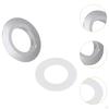 38mm To 48mm 58 Toilet Button Converter Plate, Gasket, Rings, Replacement, Flush