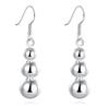 Copper Color Bead Drop Earrings For Women Tower Shape Long Dangle Earrings Wedding Engagement Trendy Jewelry Gift  E699