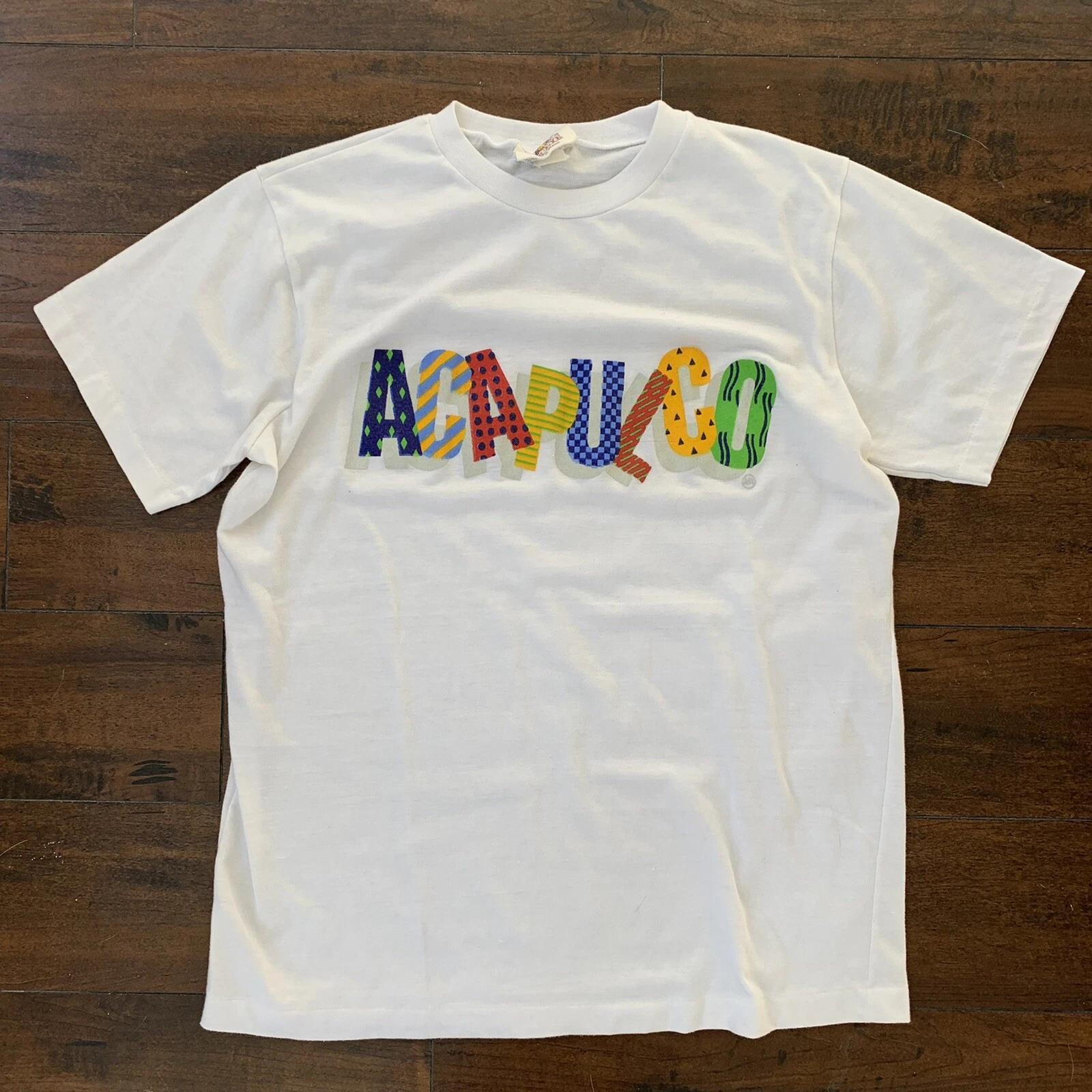 

Acapulco Vintage T Shirt Fun Rugrats Cartoon Rap 90s Mexico Travel Vacation 80s 3XL