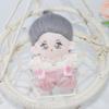 Pretend Play Cotton Doll Costume Fashion Clothes Collection with Top Overalls Garment for 10cm Plush Doll Dressingup
