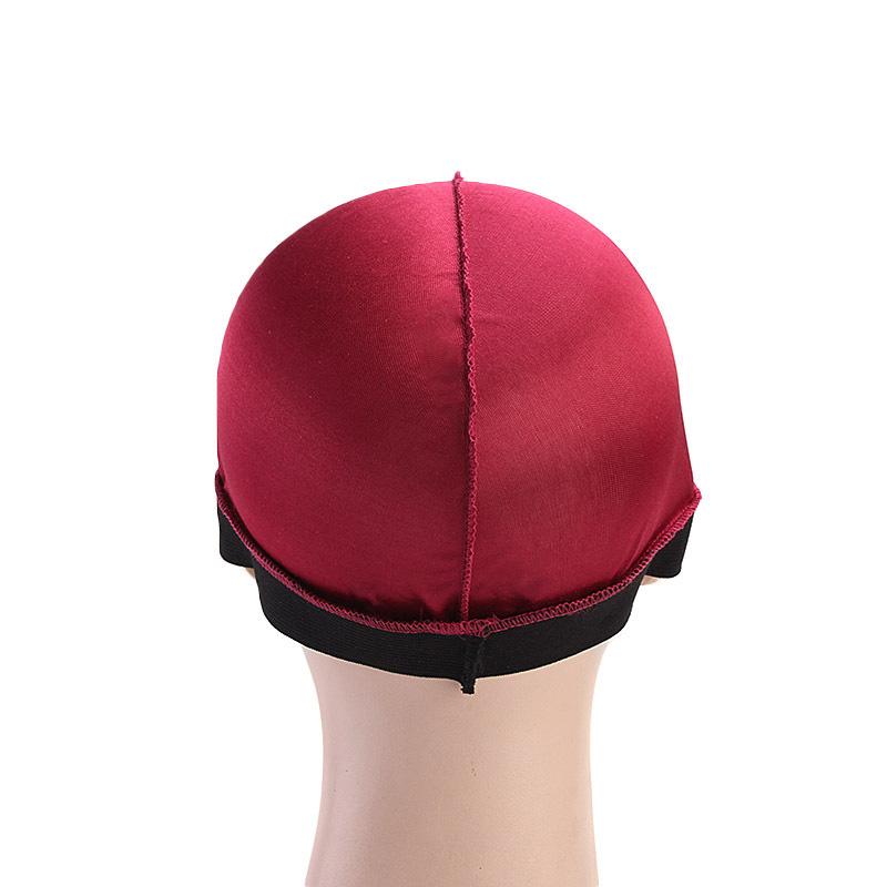 1Pc Night Sleep Headcover Street Style Hair Accessories Breathable Wave Cap Hair Loss Wig Caps Elastic Chemo Cap Imitation Silk