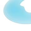 Soft Silicone Pillow Comfortable Skin Friendly Round   Spa Relax Silicone Face Pillow
