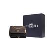 Coach Klare 25 Klassisches Logo Monogramm Print Klappenverschluss Handtasche Damenhandtasche Dunkelbraun CC878-IMAA8