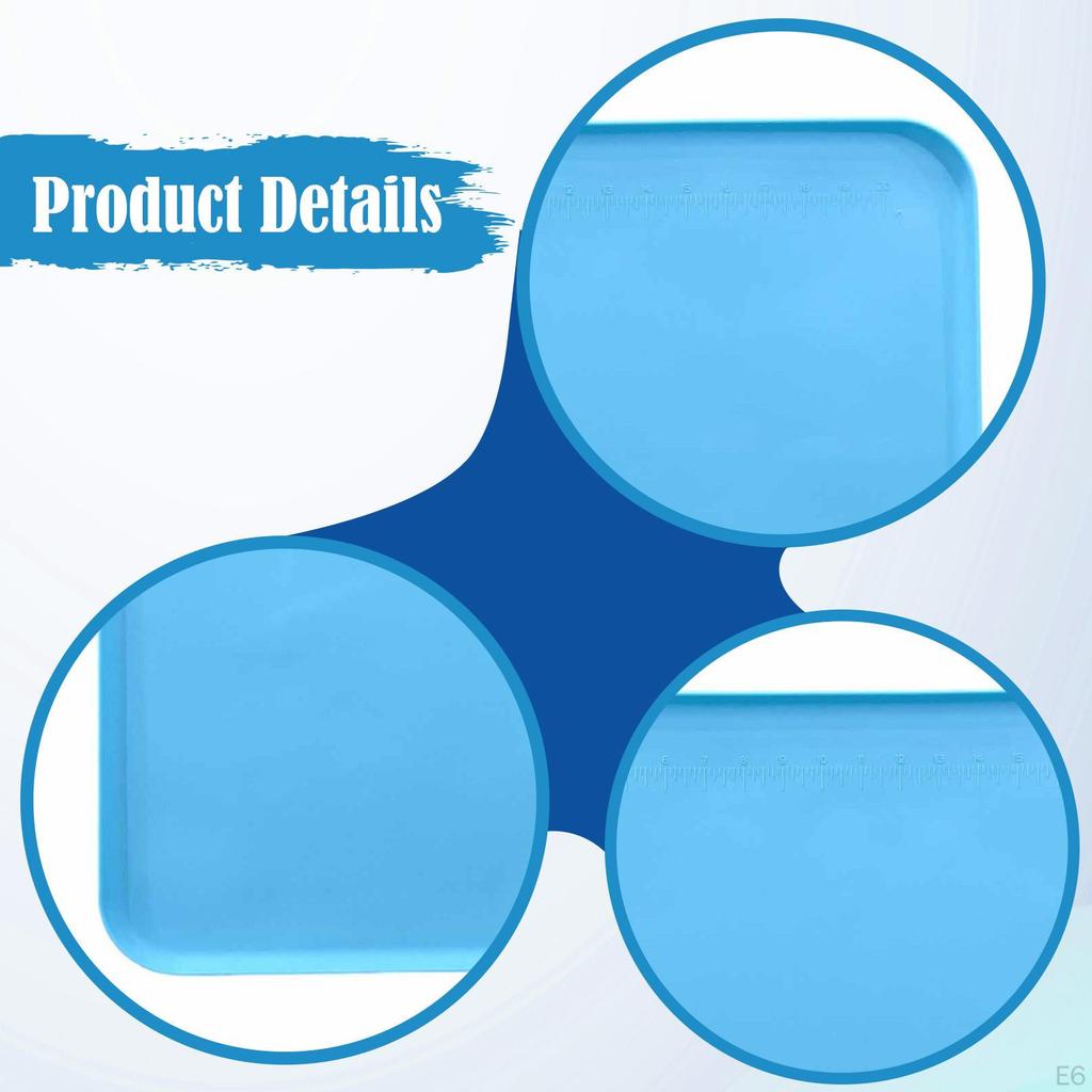Non-Stick Silicone Painting Mat for DIY Resin Clay Molding Multi-Purpose Easy Clean Washable 61 X 40