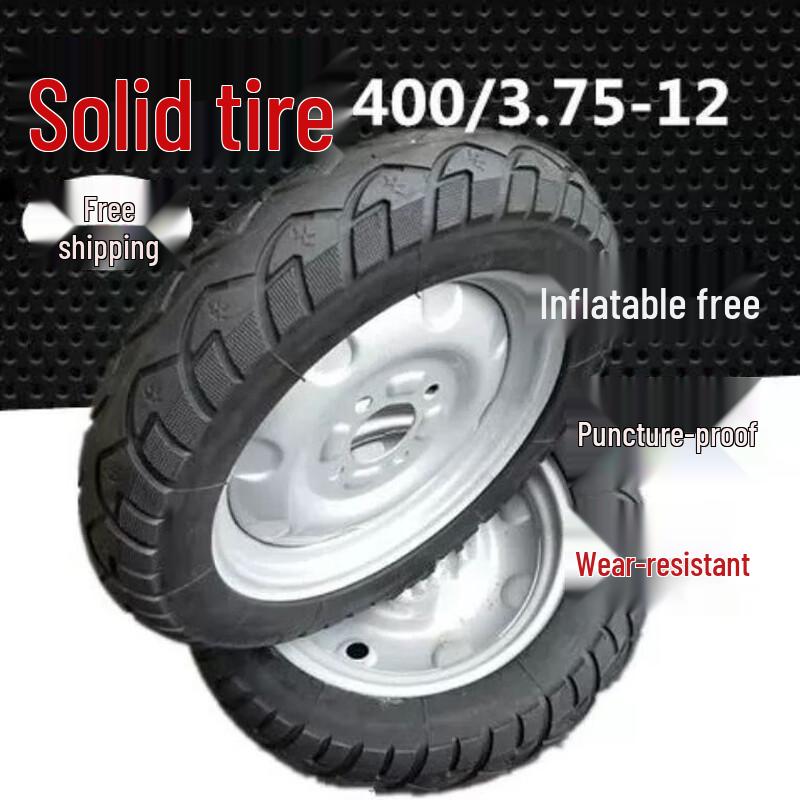 Agricultural Tricycle Solid Tire with Steel Rim