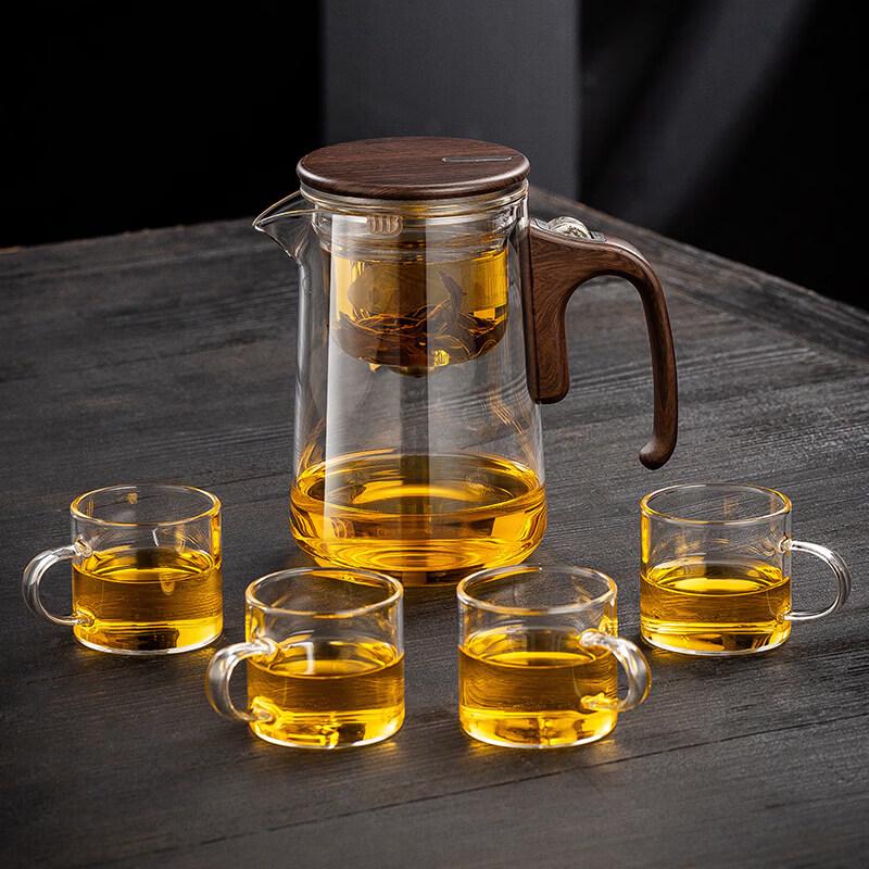 Yuluo Heat-Resistant Magnetic Infuser Glass Teapot