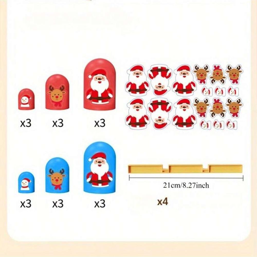 Funny Table Board Games Tic Tac Toe Intellectual Big Eating Small Chess Interactive Multiplayer Party Games Toys 2025 Christmas