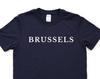 Brussels T-shirt, Brussels Shirt Mens Womens Gift - 4543