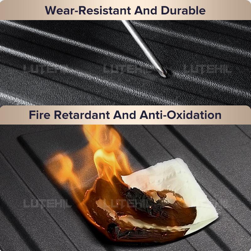 For Hyundai Santa Fe(Fuel) 2025-on All-Weather TPE Floor Mat Trunk Mat Carpet Cover Automotive Interior Accessories