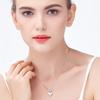 Women's Necklace Niche Design S925 Sterling Silver Four-Leaf Clover Pendant Clavicle Chain Pendant