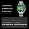 Men's Watch Fully Automatic Mechanical Watch Hollow Fashion Waterproof Student Male Watch Water Ghost Series Tourbillon Clock