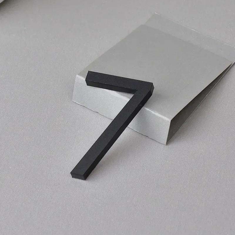 0-9 Ziffern Hausnummer Aufkleber 3D Selbstklebend Türschild Außen Briefkasten Hotel Apartment Zimmer Adressschild Heimdeko