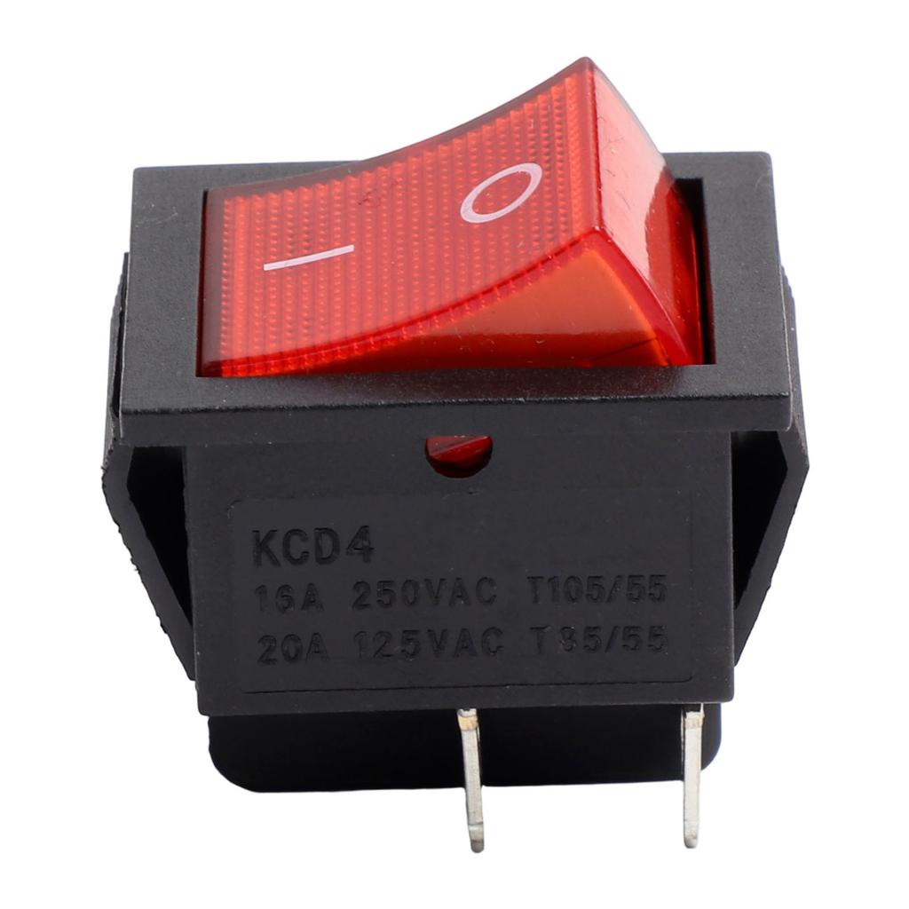 16A Power Switch 4-Pin Power Button Long-Lasting Performance Secure And Reliable Connections For Home Use Firm And Long-lasting