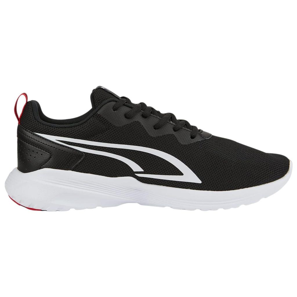 Puma Pantofi sport unisex activ negru alb roșu pentru toată ziua 386269-03
