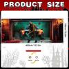 Spooky Zombie Garage Door Backdrop Blood Splatter Horror Scene Banner Outdoor Halloween Decor Haunted House Patio Wall Cover