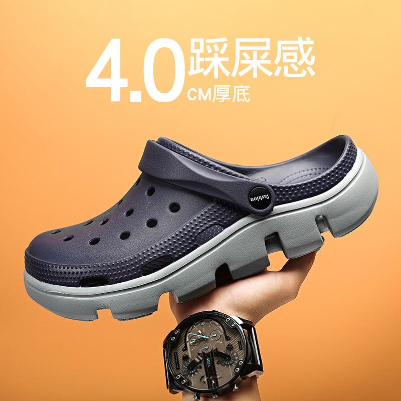 

Нова тенденція чоловічої моди: пляжні тапочки з дірками, які відповідають кольорам 45