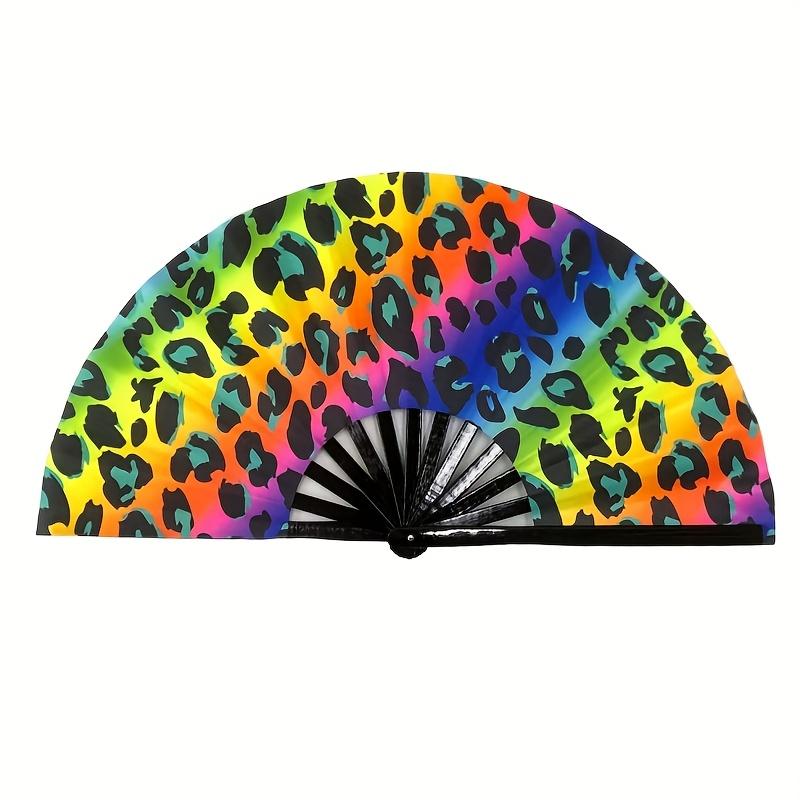 1pc Folding Fan, Large Folding Fan,Kung Fu Fan,Festival Smashing Fan,Folding Hand Fan,Suitable for Male and Female Performance Dance Party Accessories