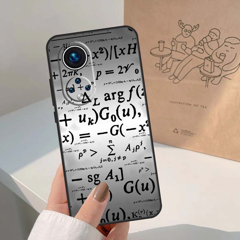 E=mc2 Matematyczny Wzór Fizyczny Dla Honor Magic 7 Lite 5 6 8 Pro Etui Dla Honor 400 200 90 70 50 X8c X8b X9a X9b X9c X9d Win