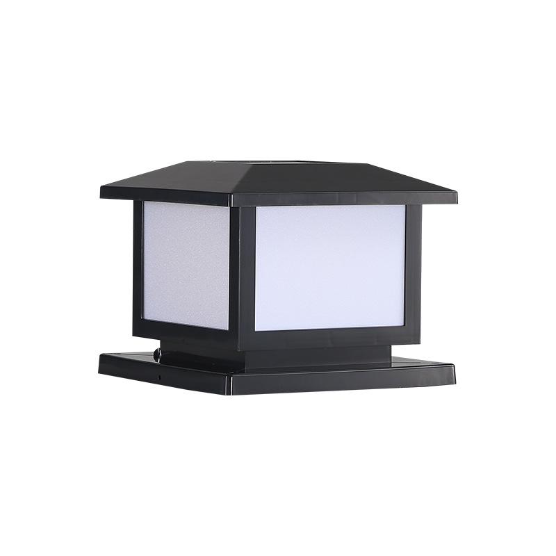 Waterproof Solar LED Post Cap Light for Outdoor Garden, Fence, Villa, Community, Courtyard, and Gate