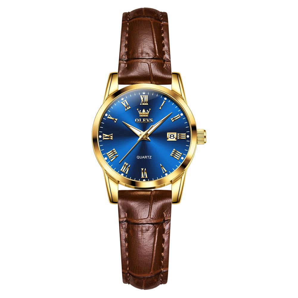 OLEVS Japanese Quartz Classic Luminous 30M Water Business Gift Watch for Women Women's Watch, Movement, Dial, Hands, Resistant, Watch, Popular,