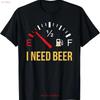Best I Need Beer Drinking Party Design T Shirt Size S 3xl Vintage Graphic Unisex Breathable Designer Clothes Versatile