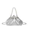 Fashion highend texture temperament gentle fashion pearl handbag spring new foreign style oneshoulder crossbody bag