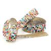 1pcs 1.2cm Width Rhinestone Ribbon Trim Iron On Crystal Glass Mesh Banding  For DIY Crafts
