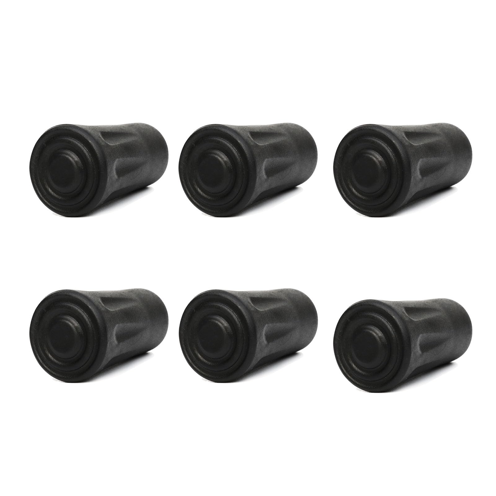 

Trekking Pole Rubber Climbing Stock Walking Pole Rubber Terminal Protection Wear General Purpose Set of 6 Cap, Protection, Cap, Anti-Slip Cap, Cap,