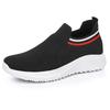 2025 New Women's Shoes Flat-bottomed Fashionable Breathable Sports Shoes Casual Lightweight Soft-soled Mother Shoes Women