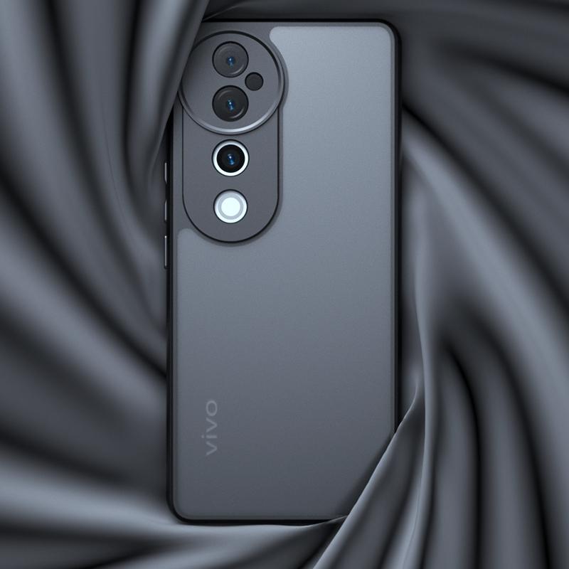 For Vivo V40 5G Case Cover Vivo V40 Capas New Shockproof Phone Back Bumper Matte Frosted Black Transparent For Fundas Vivo V40