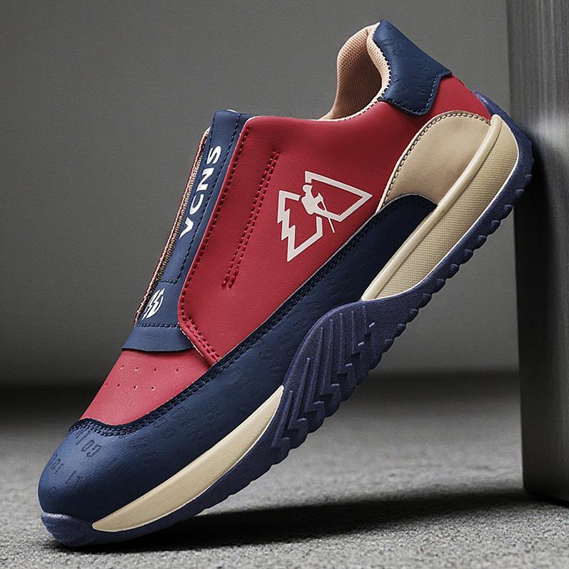 

2026 New Slip-On Anti-Slip Wear-Resistant Casual Breathable Shoes Men s Work Sports Shoes Thick Bottom Labor Protection Zapatos 39 синий