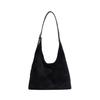 Suede bag women's new autumn and winter large-capacity matte leather shoulder bag textured commuter tote bag